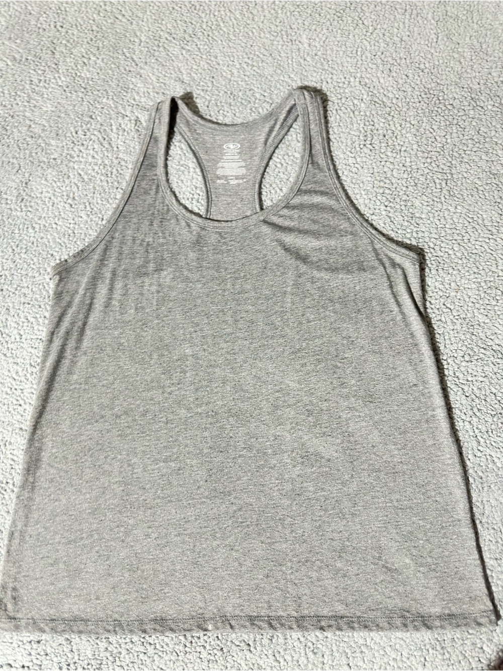 C9 Champion Gray Racerback Athletic Tank Top Women’s XL Moisture Wicking Activ